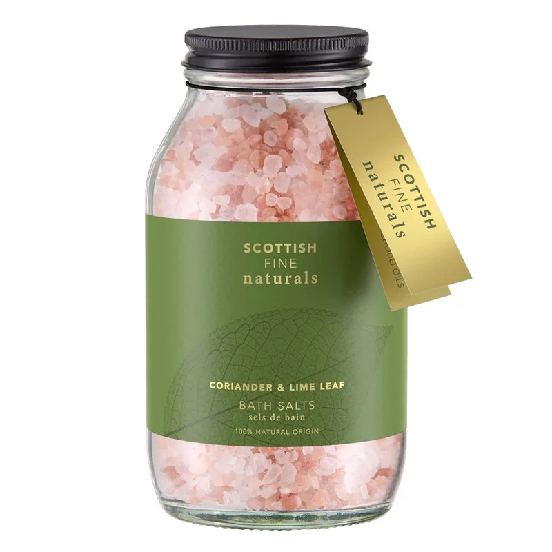 Coriander & Lime Leaf Bath Salts Jar 500g